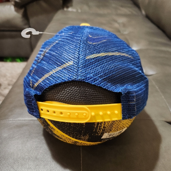 New Era HardWood Classic Golden State Warriors Snap Back Hat - Picture 3 of 8